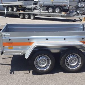 Remorque bagagère BOG723 1 Essieu PTAC 500 ou 750 kg