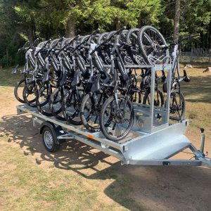 Remorque Porte-velos Speciale VTT/VAE 20p - GOT PVELOS20P 750kg